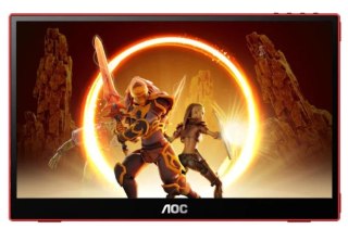 AOC Monitor 16G3 15.6 cala IPS 144 Hz MicroHDMI USB-C