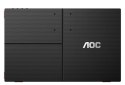AOC Monitor 16G3 15.6 cala IPS 144 Hz MicroHDMI USB-C