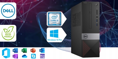 Dell Vostro 3250 Sff Intel Core i3 8GB DDR3 256GB SSD Windows 10 Pro