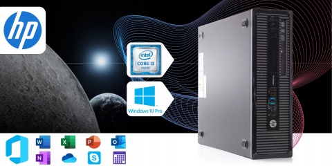 HP Prodesk 400 G1 Intel Core i3 8GB DDR4 256GB SSD DVD Windows 10 Pro