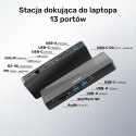 Unitek Stacja dokująca 12w1 USB-C, HDMI 2.1, USB 4, PD 100W; D1079A
