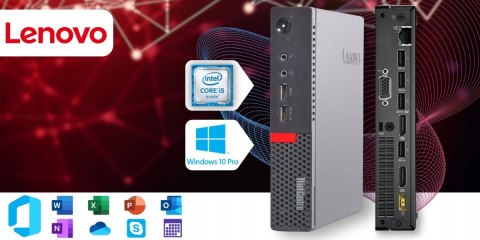 Lenovo Thinkcentre M710q Tiny Intel Core i5 16GB DDR4 128GB SSD Windows 10 Pro