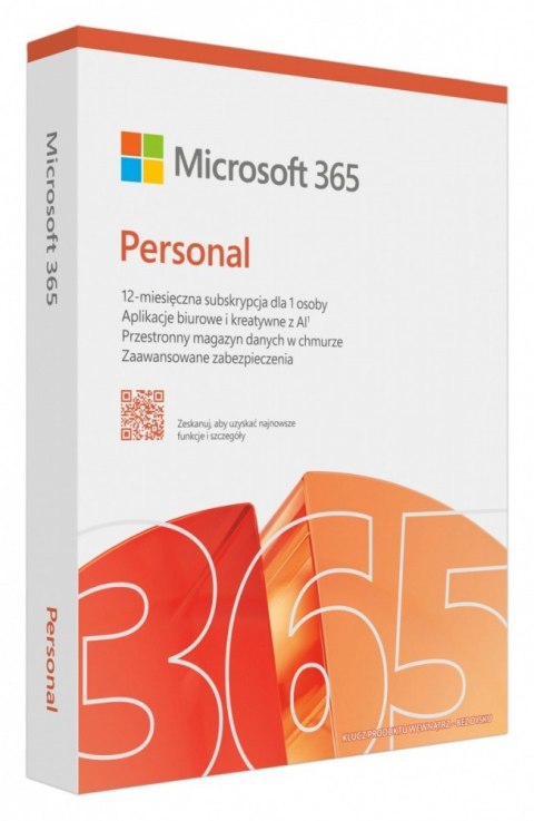 Microsoft M365 Personal PL 1Y 1U 5D Win/Mac EP2-32454