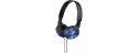 Sony Słuchawki handsfree, mikrofon MDR-ZX310AP niebieskie