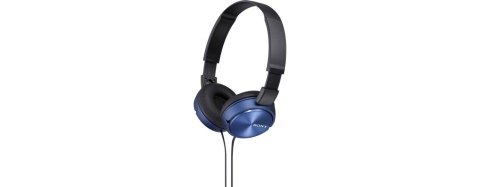 Sony Słuchawki handsfree, mikrofon MDR-ZX310AP niebieskie