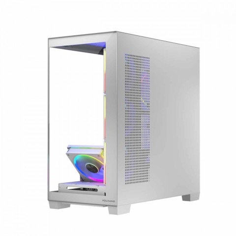 MODECOM Obudowa PC STELLAR 5F ARGB 20 Biała