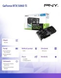 PNY Karta graficzna GeForce RTX 5060 Ti 16GB OC VCG5060T16DFXPB1-O