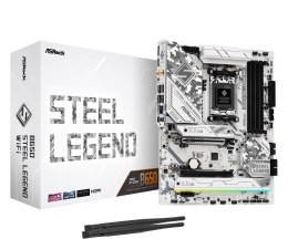 ASRock Płyta główna B650 STEEL LEGEND WIFI AM5 4DDR5 HDMI/DP M.2 ATX