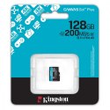 Kingston Karta pamięci microSD 128GB Canvas Go! Plus 200MB/s A2 U3 V30