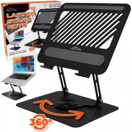 Media-Tech Regulowana, obracana, ergonomiczna podstawka pod laptopa 10-17 LAPTOP STAND ROTO MT2662
