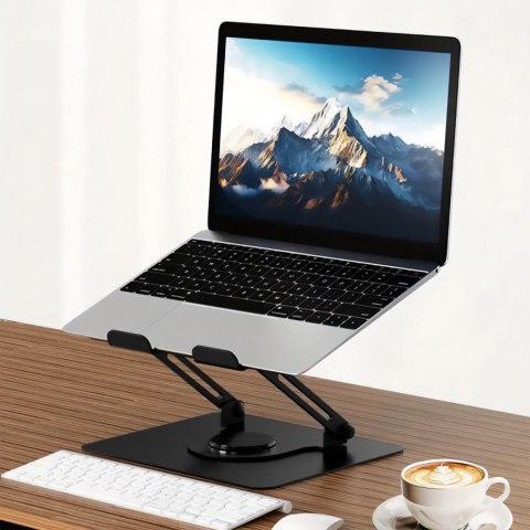 Media-Tech Regulowana, obracana, ergonomiczna podstawka pod laptopa 10-17 LAPTOP STAND ROTO MT2662