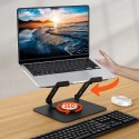 Media-Tech Regulowana, obracana, ergonomiczna podstawka pod laptopa 10-17 LAPTOP STAND ROTO MT2662