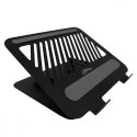 Media-Tech Regulowana, obracana, ergonomiczna podstawka pod laptopa 10-17 LAPTOP STAND ROTO MT2662