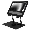 Media-Tech Regulowana, obracana, ergonomiczna podstawka pod laptopa 10-17 LAPTOP STAND ROTO MT2662