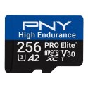 PNY Karta pamięci microSD PRO Elite High Endurance 256G P-SDU256V32100PHE-GE