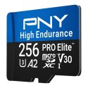 PNY Karta pamięci microSD PRO Elite High Endurance 256G P-SDU256V32100PHE-GE