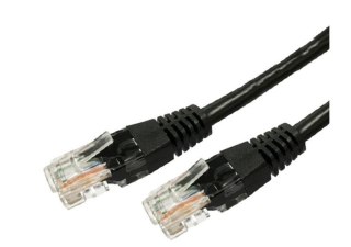 TB Kabel Patchcord miedziany kat.5e RJ45 UTP 2m. czarny - paczka 10 sztuk