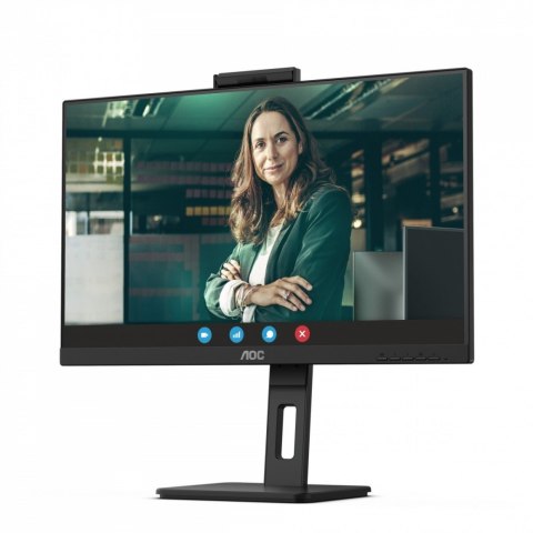 AOC Monitor 24P3QW 23.8 cali IPS HDMIx2 DP Pivot Kamera