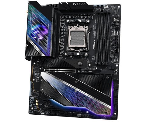 ASRock Płyta główna X870 NOVA WIFI AM5 4DDR5 M.2 ATX