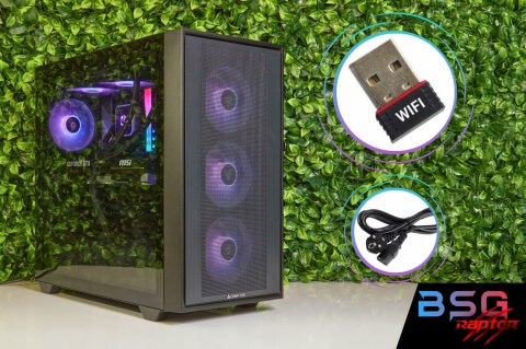 BSG Raptor V34 AMD Ryzen 5 NVIDIA GeForce RTX 5080 64GB DDR5 2000GB SSD Windows 11 Pro