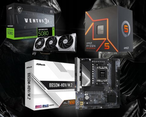 BSG Raptor V38 AMD Ryzen 5 NVIDIA GeForce RTX 5080 32GB DDR5 1000GB SSD Windows 11 Pro