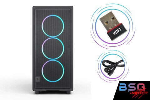 BSG Raptor V39 Intel Core i7 NVIDIA GeForce RTX 5080 32GB DDR5 1000GB SSD Windows 11 Pro