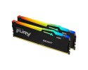Kingston Pamięć DDR5 Fury Beast RGB 128GB(2*64GB)/5600 CL36 czarna