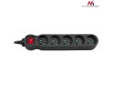 Maclean Listwa zasilająca 5g 5m MCE185 2300W czarna