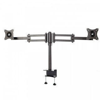 Edbak Uchwyt biurkowy Dual monitor 75x75 20KG 360ST SV06