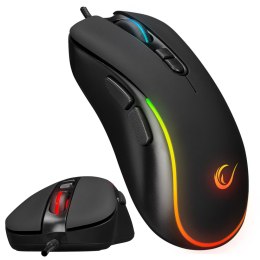 Mysz Rampage X-JAMMER V2 RGB 12800 DPI gaming wydajna makro