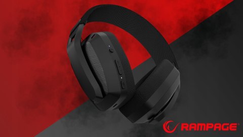 Rampage Blitz słuchawki gamingowe Bluetooth 5.3 2.4GHz USB-C z mikrofonem