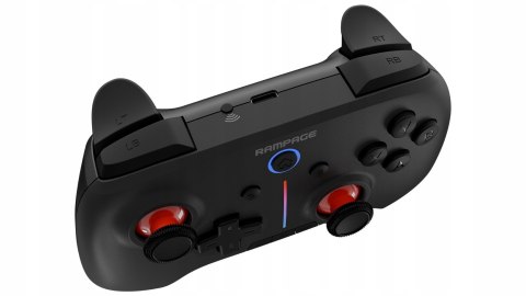 Rampage Hydra Pro Kontroler Bezprzewodowy RGB z Stacją Ładującą Wygodny