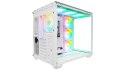 Rampage Loopy obudowa PC biała 7x wentylatorów ARGB Infinity HUB wydajna
