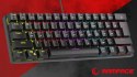Rampage Plower K60 klawiatura mechaniczna gaming Blue Switch czarna