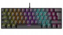 Rampage Plower K60 klawiatura mechaniczna gaming Blue Switch czarna