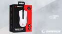 Rampage SMX-R44 V2 mysz gamingowa 12800 DPI RGB Huano 1000Hz biała