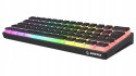 Klawiatura Rampage RADIANT K11 mechaniczna Pudding RGB czerwona gaming