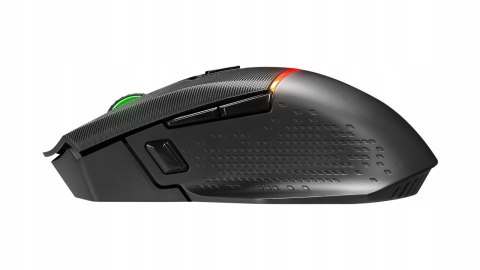 Mysz Rampage DROP M3 gaming bezprzewodowa 1000Hz RGB czarna ergonomiczna