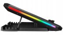 Rampage AD-RC12 CLAW Podstawka chłodząca laptop 15-17 cal RGB regulowana