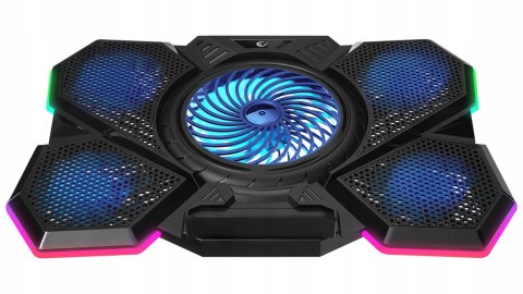 Rampage AD-RC13 BELLATRIX podstawka chłodząca laptop 15-17 RGB regulowana
