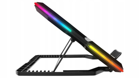 Rampage AD-RC13 BELLATRIX podstawka chłodząca laptop 15-17 RGB regulowana