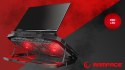 Rampage AD-RC4 Podstawka chłodząca pod laptop gaming czarna LED regulowana