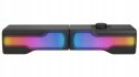 Rampage Arty X13 głośniki gamingowe Bluetooth RGB USB 2x3W kompaktowe