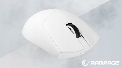 Rampage Blitz Ultimate mysz bezprzewodowa gaming PAW3950 30000 DPI biała