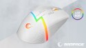 Rampage DROP M3 mysz bezprzewodowa gaming 1000Hz RGB biała