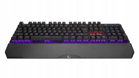 Rampage KB-R86 UMBRA Klawiatura mechaniczna Red Switch RGB czarna gaming