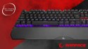 Rampage KB-R86 UMBRA klawiatura mechaniczna gaming RGB Blue Switch czarna