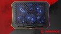 Rampage METAFOR Podkładka chłodząca pod laptopa 10 19 cali RGB USB cicha