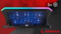 Rampage METAFOR Podkładka chłodząca pod laptopa 10 19 cali RGB USB cicha