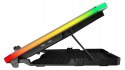 Rampage METAFOR Podkładka chłodząca pod laptopa 10 19 cali RGB USB cicha